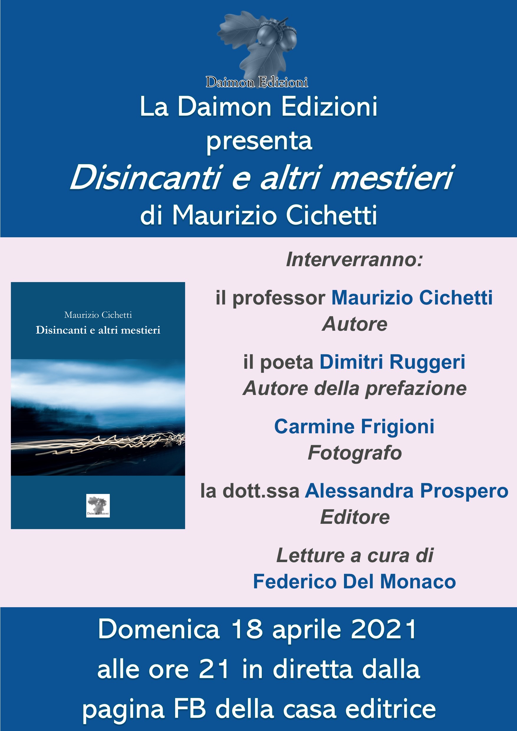 Disincanti e altri mestieri presentazione